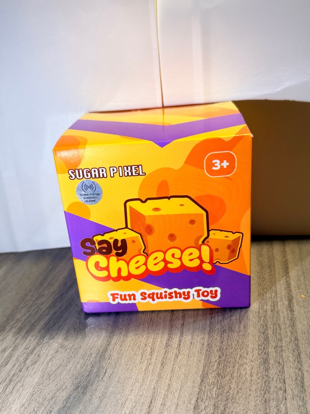 Authentic Squishy Cheese block-Yellow